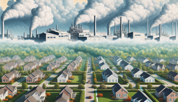 The suburban factory of segregation