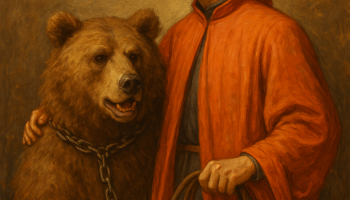 Dante as a bear tamer