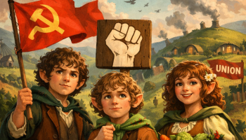Are hobbits left-wing?