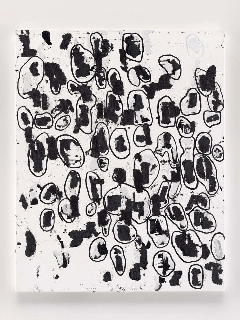 Glenn Ligon, Study for Debris Field #50, 2020–2021