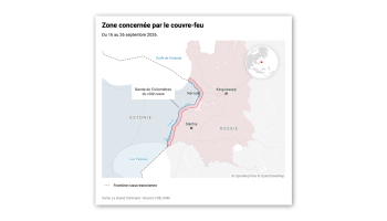 Russia Imposes Curfew at Its Border With Estonia
