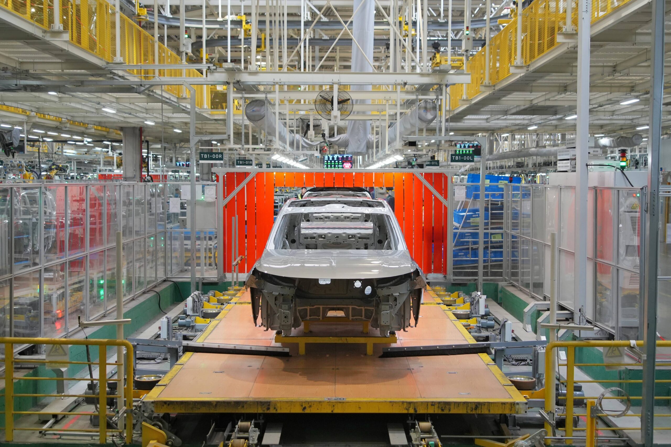 La part de la production de véhicules électriques a connu une croissance spectaculaire au cours de la dernière décennie. © CFOTO/Sipa